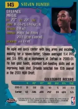 Back of Steven Hunter