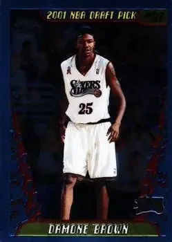 2001-02 Topps Chrome #159 Damone Brown