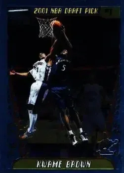 2001-02 Topps Chrome #165 Kwame Brown