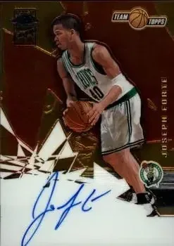 2001-02 Topps Chrome #CA-JF Autographs Joseph Forte