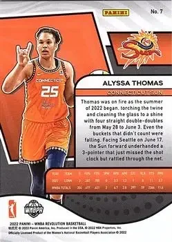 Back of Alyssa Thomas