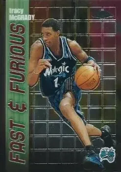 2001-02 Topps Chrome #FF03 Fast and Furious Tracy McGrady