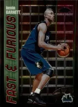 2001-02 Topps Chrome #FF07 Fast and Furious Kevin Garnett