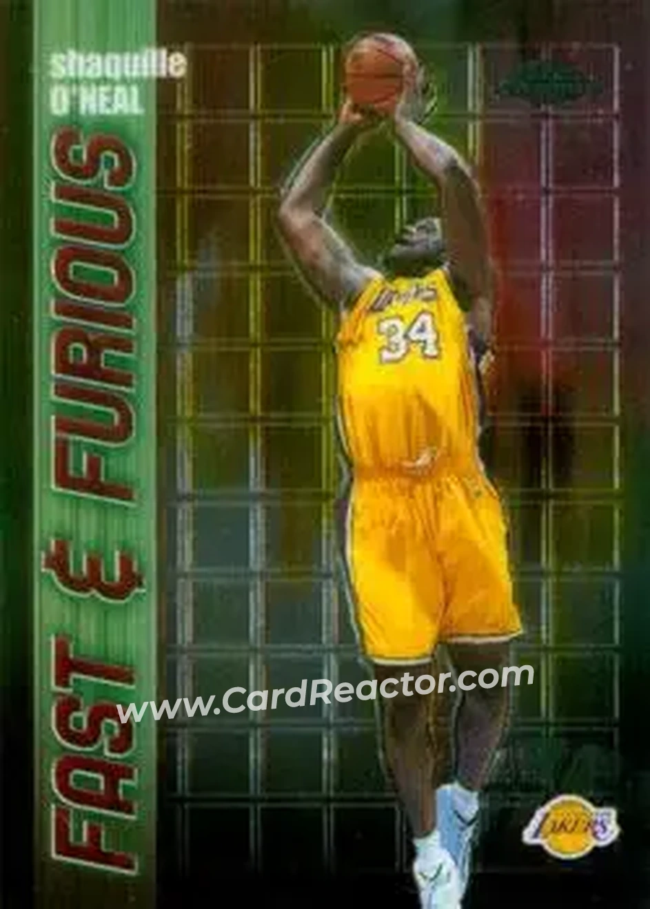 Front of Shaquille O'Neal