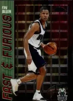 2001-02 Topps Chrome #FF09 Fast and Furious Ray Allen