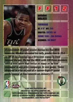 Back of Antoine Walker