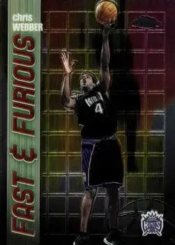 2001-02 Topps Chrome #FF13 Fast and Furious Chris Webber