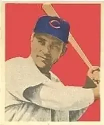1949 Bowman #37 Johnny Wyrostek