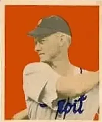 1949 Bowman #42 Walter "Hoot" Evers
