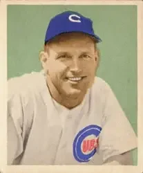 1949 Bowman #76 - Bill Nicholson - Philadelphia Phillies