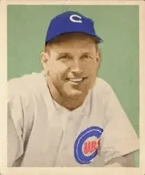 1949 Bowman #76 Bill Nicholson