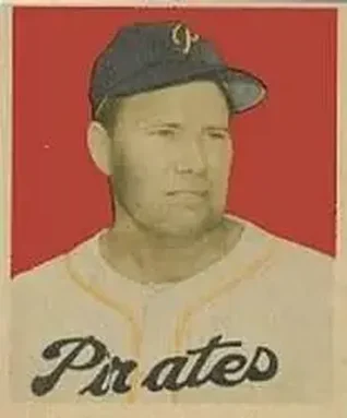 1949 Bowman #77 Ernie "Jumbo & Tiny" Bonham
