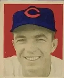 1949 Bowman #81 Virgil "Red" Stallcup