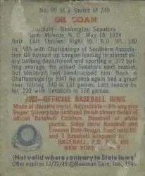 Back of Gil Coan