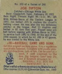 Back of Joe Tipton