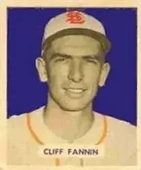 1949 Bowman #120 Cliff Fannin