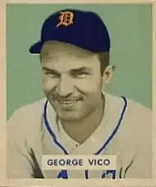 1949 Bowman #122 George Vico