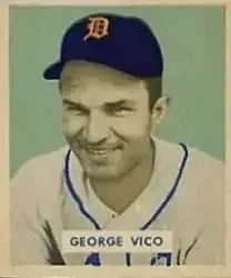1949 Bowman #122 George Vico