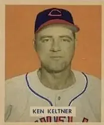 1949 Bowman #125 Ken Keltner