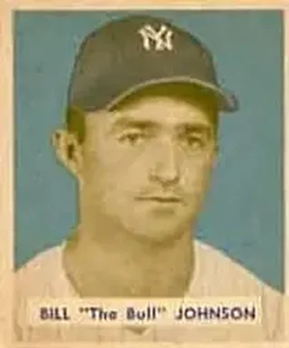 1949 Bowman #129 Billy Johnson
