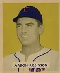 1949 Bowman #133 Aaron Robinson