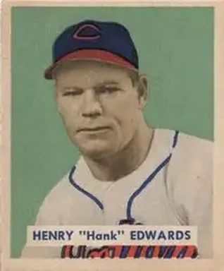 1949 Bowman #136 Hank Edwards