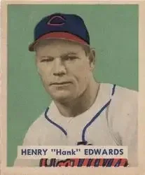 1949 Bowman #136 Hank Edwards