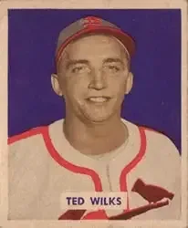 1949 Bowman #137 Ted Wilks