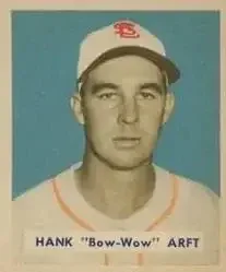 1949 Bowman #139 Hank Arft