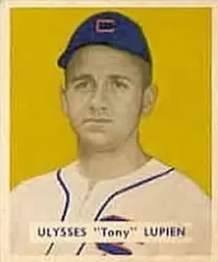 1949 Bowman #141 Ulysses "Tony" Lupien