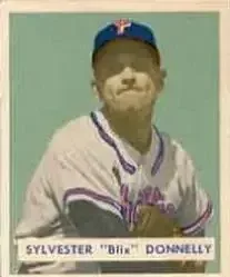 1949 Bowman #145 Sylvester Donnelly