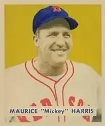 1949 Bowman #151 Mickey Harris