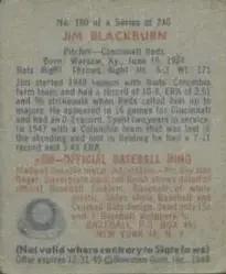 Back of Jim Blackburn