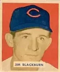 1949 Bowman #160 Jim Blackburn