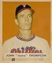 1949 Bowman #161 John Thompson