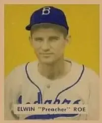 1949 Bowman #162 Elwin Roe