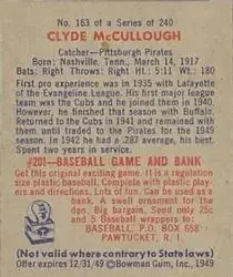 Back of Clyde McCullough
