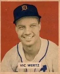 1949 Bowman #164 Vic Wertz