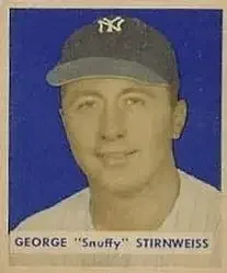 1949 Bowman #165 George Stirnweiss
