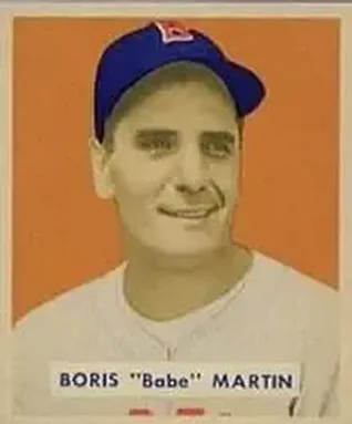 1949 Bowman #167 Boris "Babe" Martin