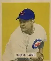 1949 Bowman #168 Doyle Lade