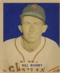 1949 Bowman #170 Bill Rigney