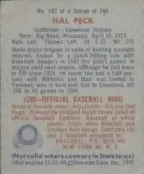 Back of Hal Peck