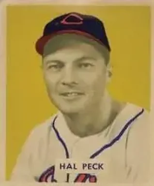1949 Bowman #182 Hal Peck