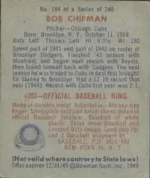 Back of Bob Chipman