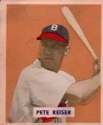 1949 Bowman #185 Harold "Pete" Reiser