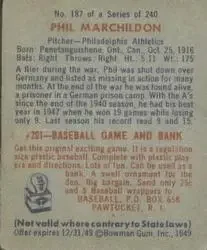 Back of Phil Marchildon