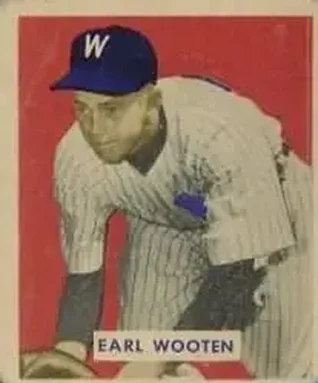 1949 Bowman #189 Earl Wooten