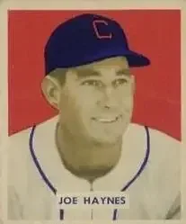 1949 Bowman #191 Joe Haynes