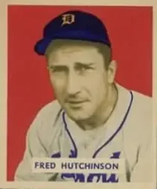 1949 Bowman #196 Fred Hutchinson